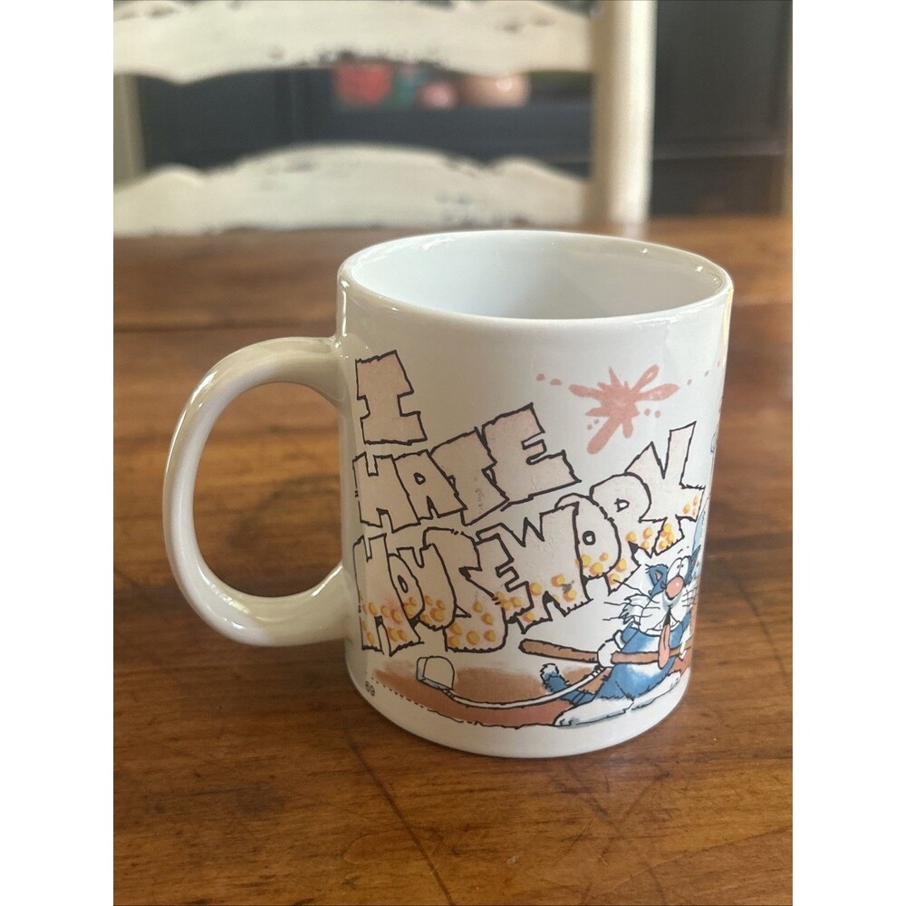 Gary Patterson I Hate Housework 90s Vintage Mug VGUC #69